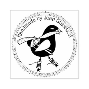 Tampons Encreurs Couture d'oiseau d'ouvrière couturière faite mai