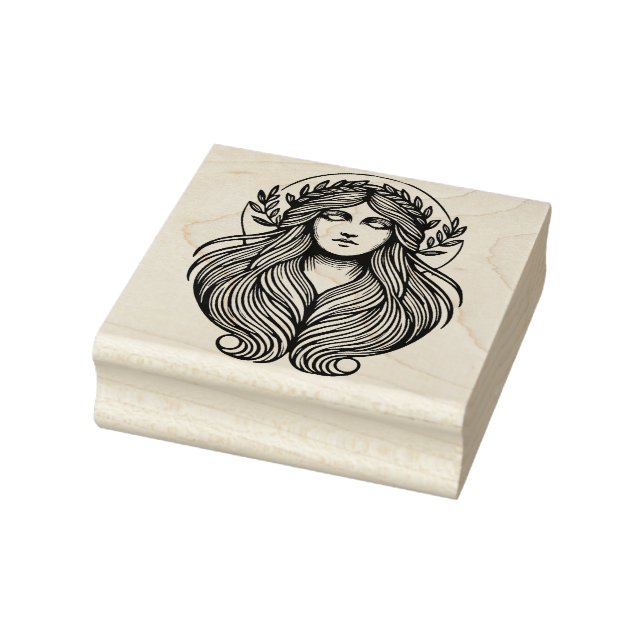 Tampons Encreurs Create Your Own Laureled Goddess Bust (Tampon)