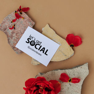 Tampons Encreurs Créez votre propre Let´s get social on Pinterest