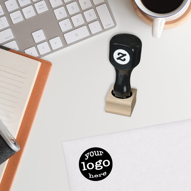 Tampons Encreurs Créez votre propre logo d'événement d'entreprise p (Create Your Own Custom Business Company Event Logo Rubber Stamp)