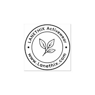 Tampons Encreurs Custom Business Logo Rubber Stamp