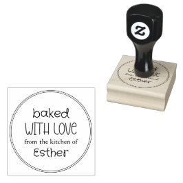 Tampons Encreurs Cute Baked With Love
