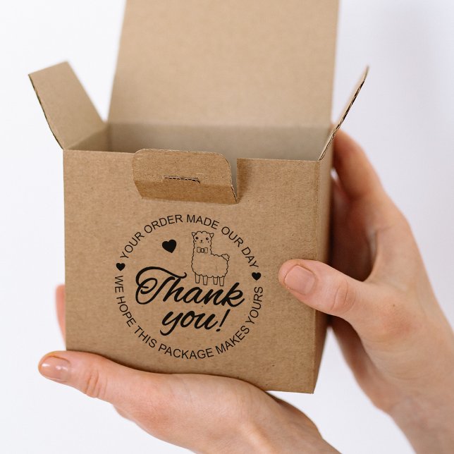 Tampons Encreurs Cute Merci Lhama (Créateur téléchargé)