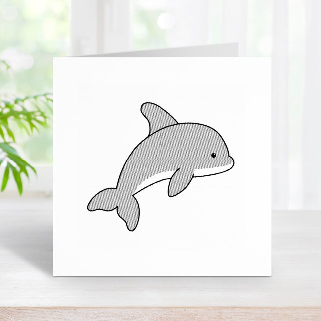 Tampons Encreurs Dauphin de saut de dessin (Créateur téléchargé)