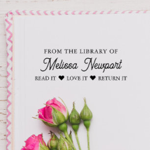 TAMPONS ENCREURS DE LA BIBLIOTHÈQUE DE LIREZ LE AMOUREZ LE RETOURNE