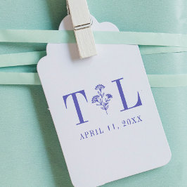 Tampons Encreurs Design de mariage élégant avec Fleurs sauvages et