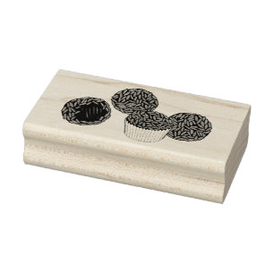 Tampons Encreurs Dessert de Brigadeiros brésilien de truffes de cho