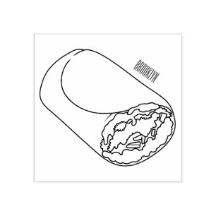 Tampons Encreurs dessin animé de Burrito
