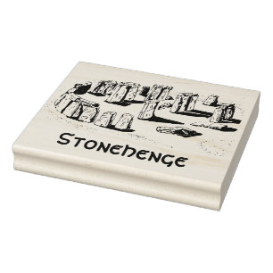 Tampons Encreurs Dessin d'art de la ligne Stonehenge