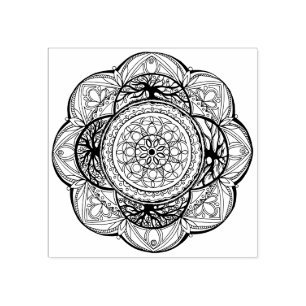 Tampons Encreurs Dessin de Mandala