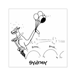 Tampons Encreurs Dessin d'humour australien kangourou