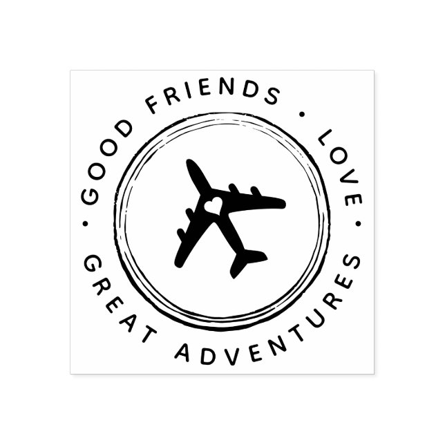 Tampons Encreurs Destination Celebration Great Adventures Avion (Impression)