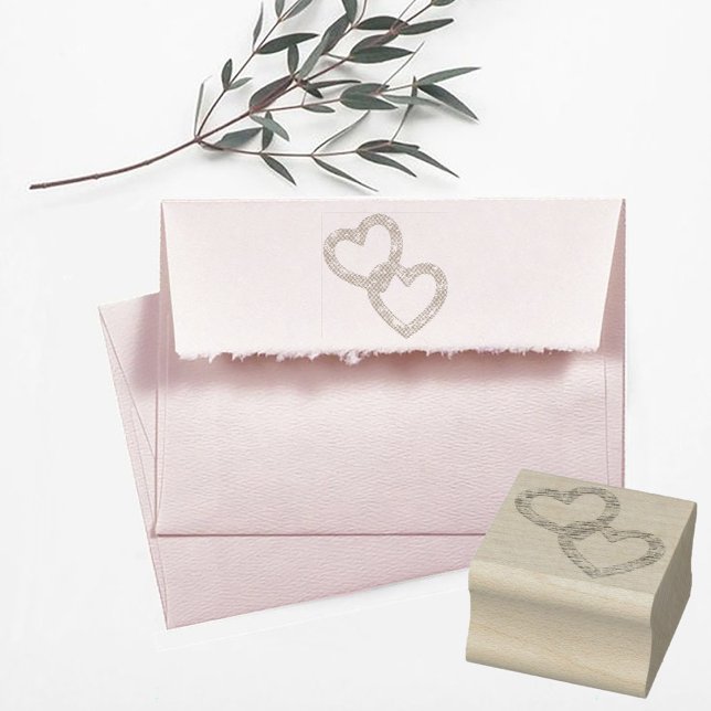 Tampons Encreurs Deux coeurs (Créateur téléchargé)