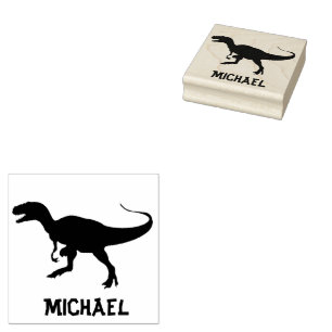 Tampons Encreurs Dinosaure T-Rex Tyrannosaurus Personnalisé