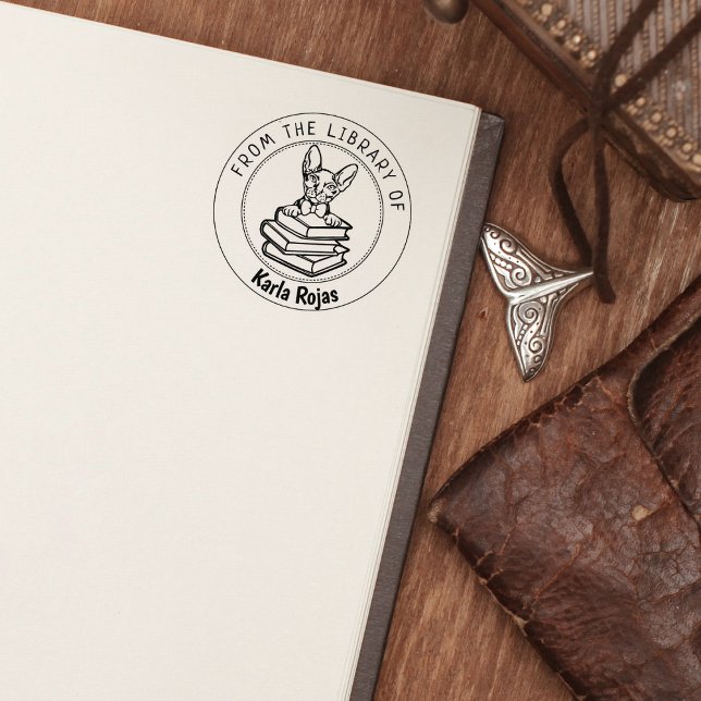 Tampons Encreurs Donskoy Cat, Livre De La Bibliothèque De (Créateur téléchargé)