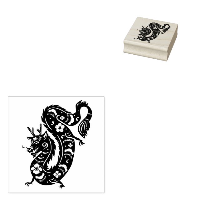 Tampons Encreurs Dragon chinois (Tamponné)