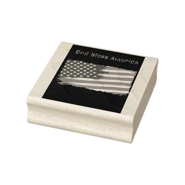 Tampons Encreurs Drapeau américain personnalisable (Tampon)