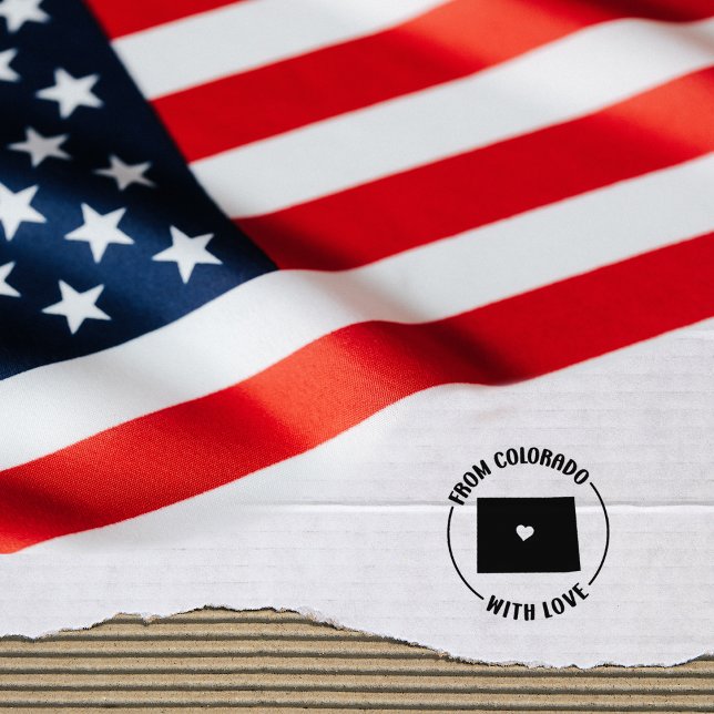 Tampons Encreurs Du Colorado avec amour, Petite Entreprise, (Créateur téléchargé)