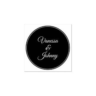 Tampons Encreurs Elegant Classic Modern Trendy Pattern #903 Wedding