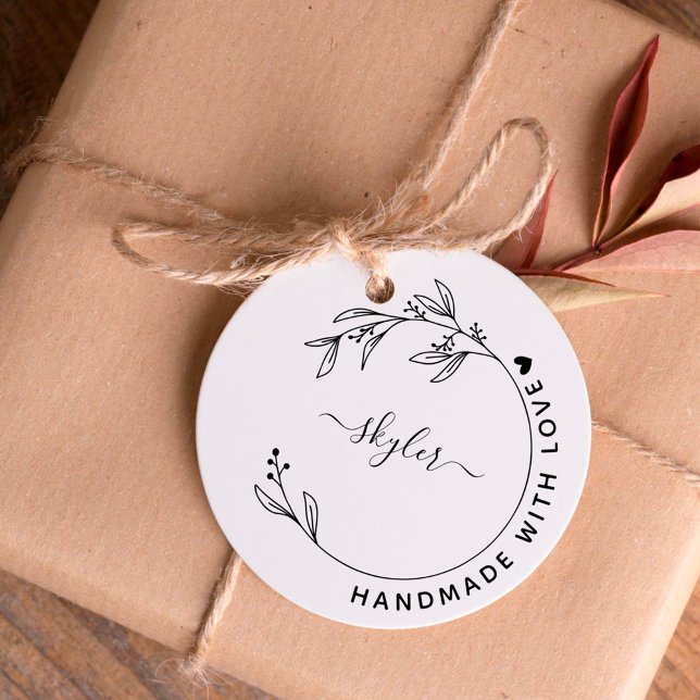 Tampons Encreurs Élégant main dessinée à la main avec amour Nom per (Créateur téléchargé)