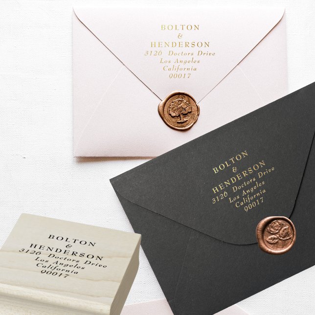 Tampons Encreurs Élégant Mariage de  de couronne fleurie Gold Glitz (Créateur téléchargé)