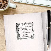 Élégante bibliothèque de devis Shakespeare Ex Libr