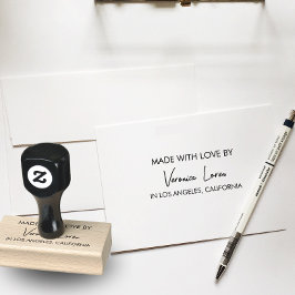 Tampons Encreurs Entreprise moderne faite avec Love City Signature