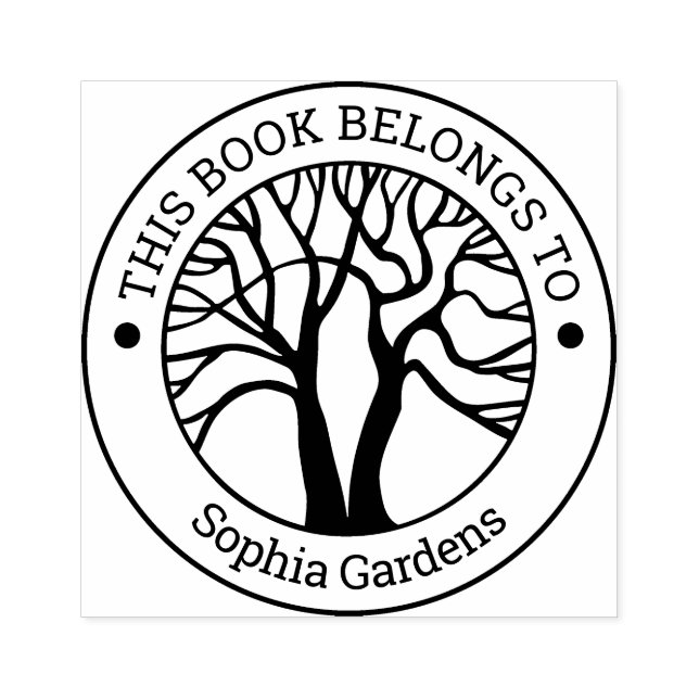 Tampons Encreurs Ex Libris - Arbre de vie (Impression)