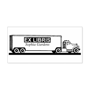 Tampons Encreurs Ex Libris - Camion