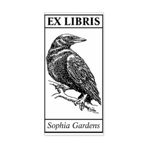 Tampons Encreurs Ex Libris - Corbeau