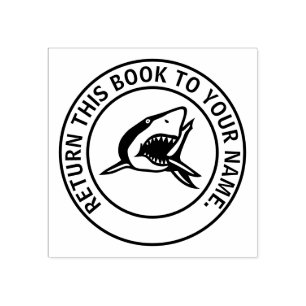 Tampons Encreurs Ex-libris de requin