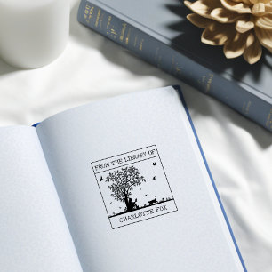Tampons Encreurs Ex-libris Mignon De Chat