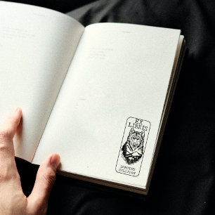 Tampons Encreurs Ex Libris personnalisé, livre de la bibliothèque d