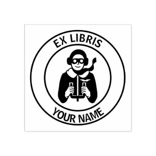 Tampons Encreurs Ex-libris pilote de libris ex