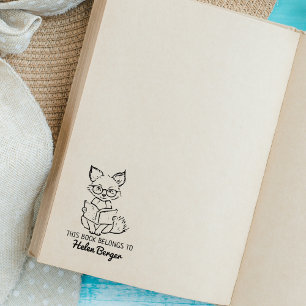Tampons Encreurs Ex-libris Renard Mignon