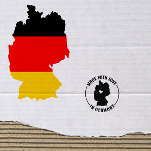 Tampons Encreurs Fabriqué avec amour en Allemagne, Small Business,