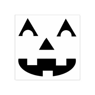 Tampons Encreurs Face Citrouille d'Halloween