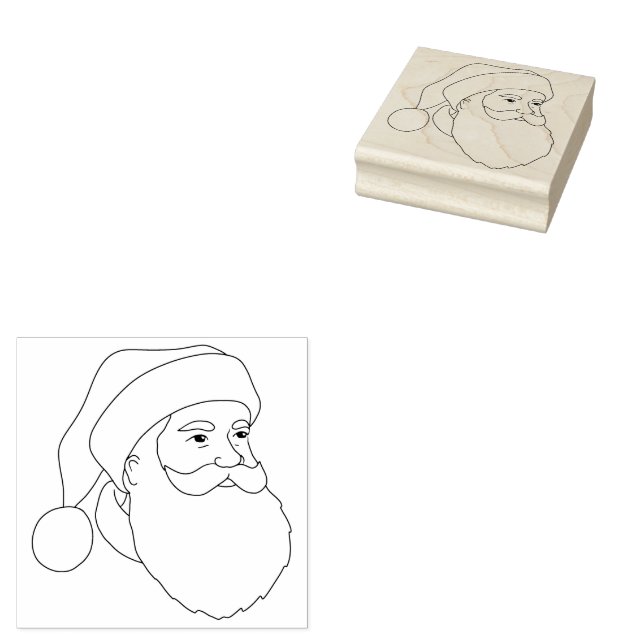 Tampons Encreurs Face père Noël (Tamponné)