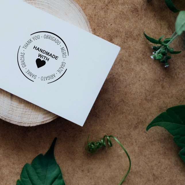 Tampons Encreurs Fait à la main avec Merci d'amour Multilingual (Créateur téléchargé)