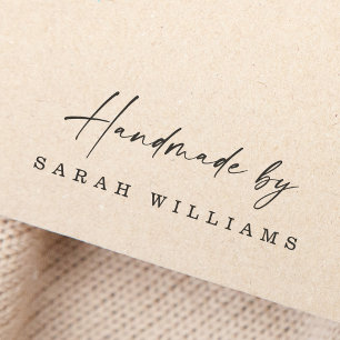 Tampons Encreurs Fait à la main par nom personnalisé élégant script