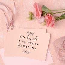 Fait main avec amour | Packaging de produits perso