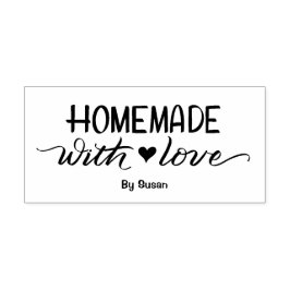 Tampons Encreurs Fait Maison Avec Calligraphie D'Amour