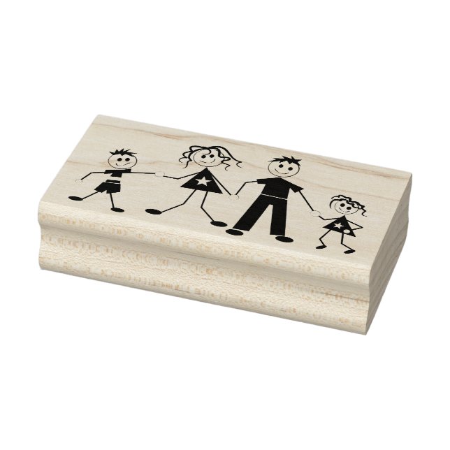 Tampons Encreurs Famille de la figure Stick (Tampon)