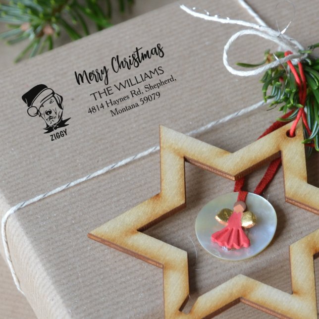 Tampons Encreurs Famille personnalisée, Joyeux Noël (Créateur téléchargé)