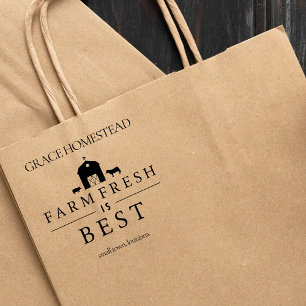 Tampons Encreurs Farm Fresh Is Best Farmers Market Grange Ajouter l