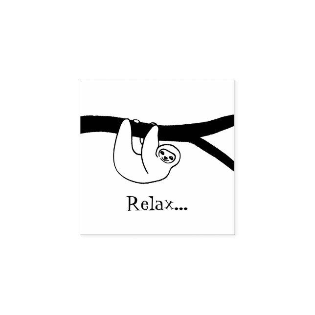 Tampons Encreurs Fente souriante avec nez de coeur Relax (Impression)