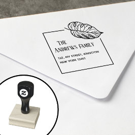 Tampons Encreurs Feuille botanique