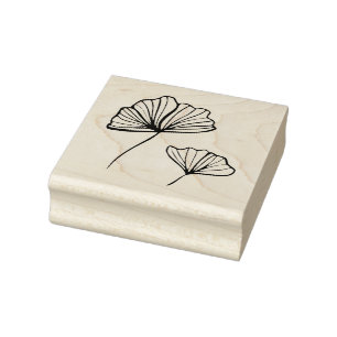 Tampons Encreurs feuille ginkgo