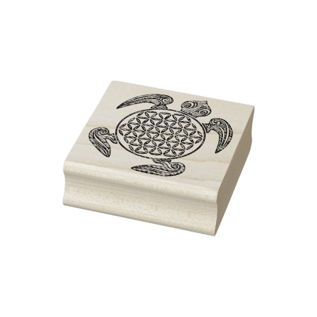 Tampons Encreurs Fleur de la vie / Blume des Lebens - Tortue (Tampon)