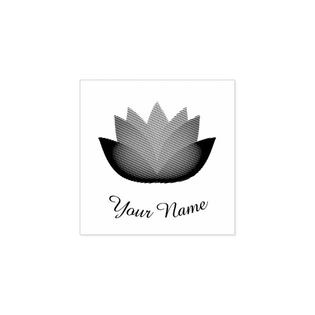 Tampons Encreurs Fleur Lotus (Impression)
